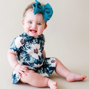 NWT Posh Peanut Payton S/S Twirl Skirt Bodysuit 12-18 months Excellent used